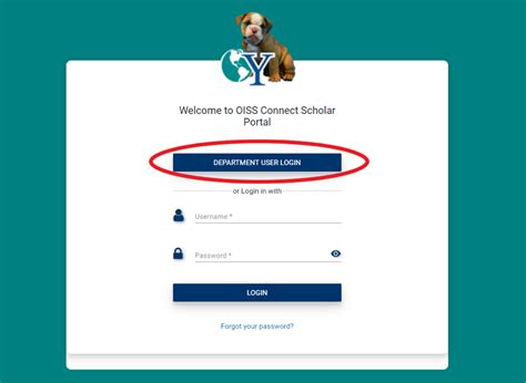 Department Login .